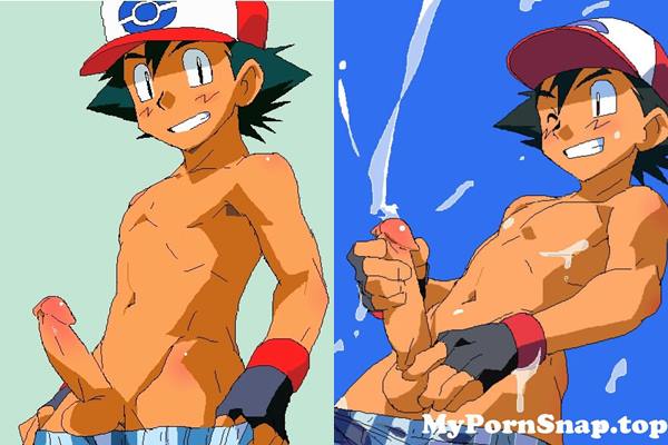 Ash Ketchum pelado em fotos - Pokémon Gay